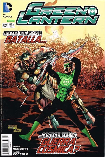 Cover for Green Lantern (Editorial Televisa, 2012 series) #32