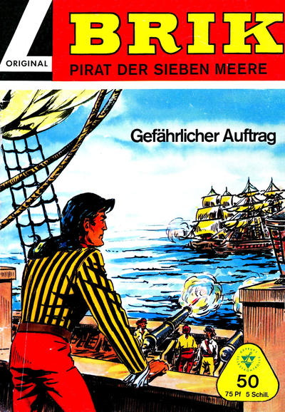 Cover for Brik, Pirat der sieben Meere (Lehning, 1962 series) #50