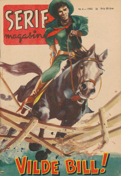 Cover for Seriemagasinet (Centerförlaget, 1948 series) #4/1955