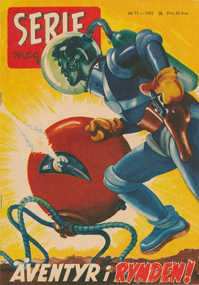 Cover for Seriemagasinet (Centerförlaget, 1948 series) #11/1955