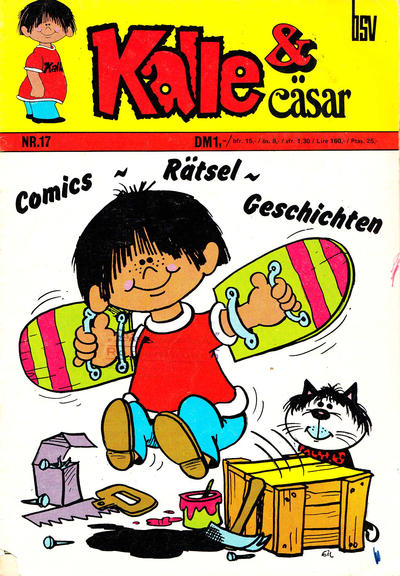 Cover for Kalle & Cäsar (BSV - Williams, 1971 series) #17