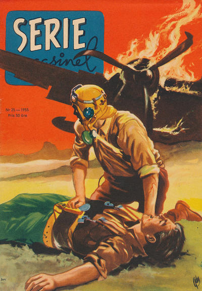 Cover for Seriemagasinet (Centerförlaget, 1948 series) #25/1955