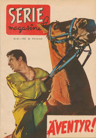 Cover for Seriemagasinet (Centerförlaget, 1948 series) #42/1955