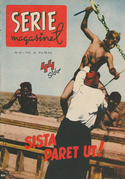 Cover for Seriemagasinet (Centerförlaget, 1948 series) #43/1955