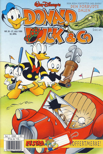 Cover for Donald Duck & Co (Hjemmet / Egmont, 1948 series) #30/1999