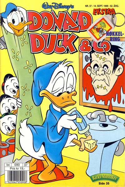 Cover for Donald Duck & Co (Hjemmet / Egmont, 1948 series) #37/1999