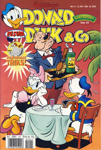 Cover for Donald Duck & Co (Hjemmet / Egmont, 1948 series) #41/1999