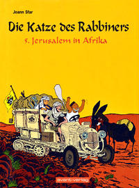 Cover Thumbnail for Die Katze des Rabbiners (avant-verlag, 2004 series) #5 - Jerusalem in Afrika