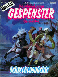 Cover Thumbnail for Gespenster Geschichten Spezial (Bastei Verlag, 1987 series) #34 - Schreckensnächte