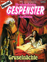 Cover Thumbnail for Gespenster Geschichten Spezial (Bastei Verlag, 1987 series) #44 - Gruselnächte