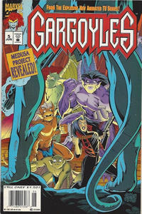 Cover Thumbnail for Gargoyles (Marvel, 1995 series) #5 [Newsstand]