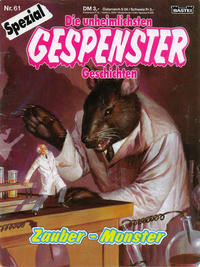Cover Thumbnail for Gespenster Geschichten Spezial (Bastei Verlag, 1987 series) #61 - Zauber-Monster