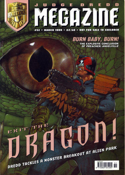 Cover for Judge Dredd Megazine (Egmont Fleetway Ltd, 1996 series) #51