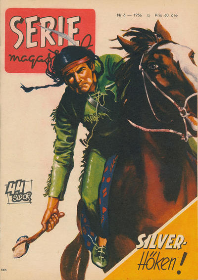 Cover for Seriemagasinet (Centerförlaget, 1948 series) #6/1956