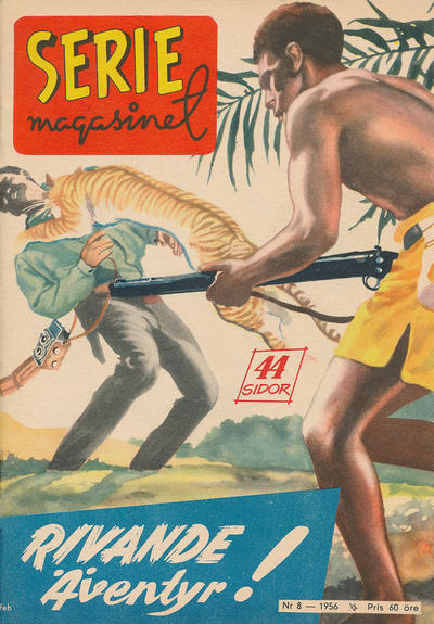 Cover for Seriemagasinet (Centerförlaget, 1948 series) #8/1956