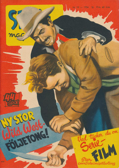 Cover for Seriemagasinet (Centerförlaget, 1948 series) #10/1956