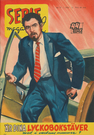 Cover for Seriemagasinet (Centerförlaget, 1948 series) #12/1956