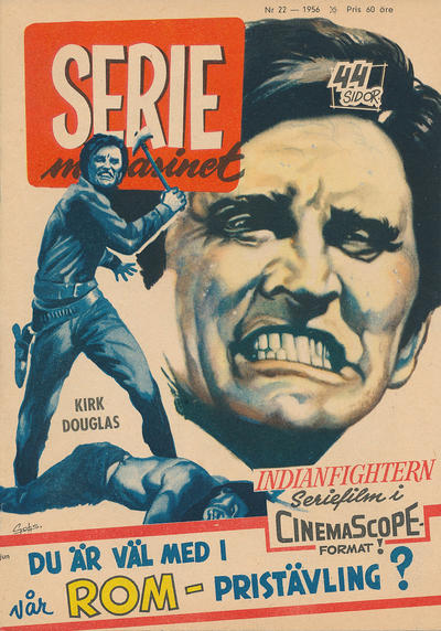 Cover for Seriemagasinet (Centerförlaget, 1948 series) #22/1956