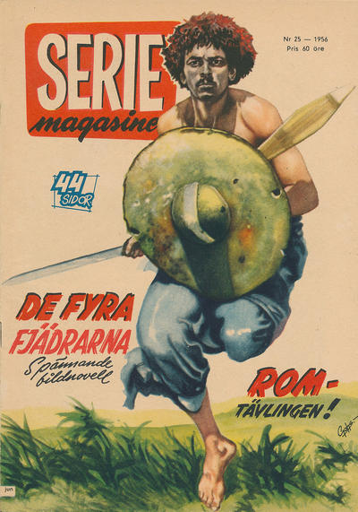Cover for Seriemagasinet (Centerförlaget, 1948 series) #25/1956