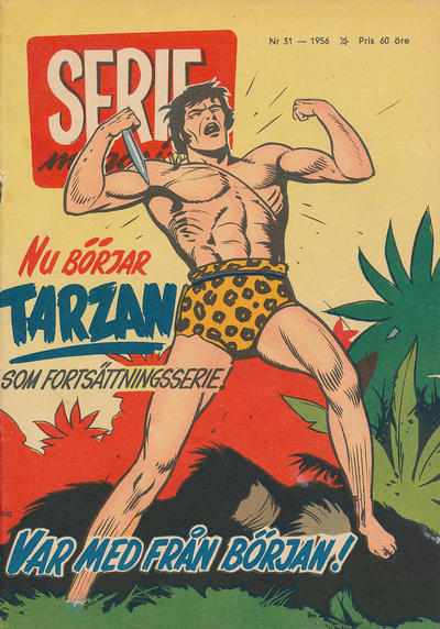 Cover for Seriemagasinet (Centerförlaget, 1948 series) #31/1956