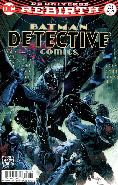 Cover for Detective Comics (DC, 2011 series) #935 [Second Printing]