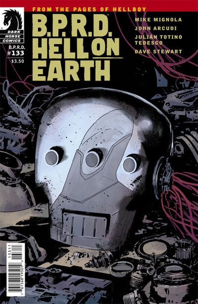 Cover for B.P.R.D. Hell on Earth (Dark Horse, 2013 series) #133