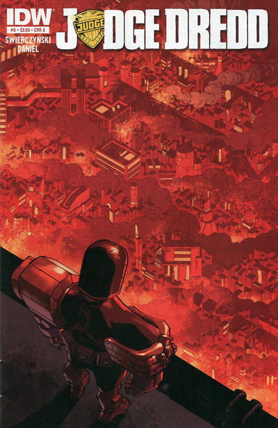Cover for Judge Dredd (IDW, 2012 series) #8 [Cover A Nelson Daniel]