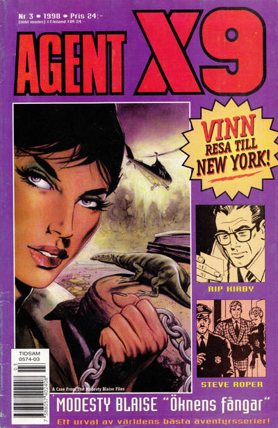 Cover for Agent X9 (Egmont, 1997 series) #3/1998