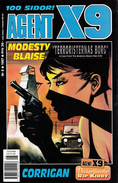 Cover for Agent X9 (Semic, 1971 series) #8/1997