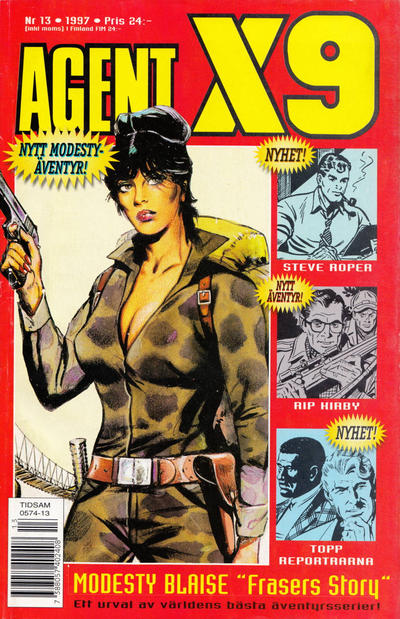 Cover for Agent X9 (Egmont, 1997 series) #13/1997