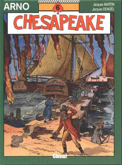 Cover for Arno (Glénat, 1984 series) #6 - Chesapeake