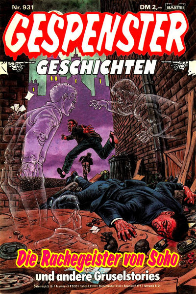 Cover for Gespenster Geschichten (Bastei Verlag, 1974 series) #931