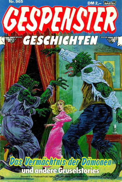Cover for Gespenster Geschichten (Bastei Verlag, 1974 series) #965