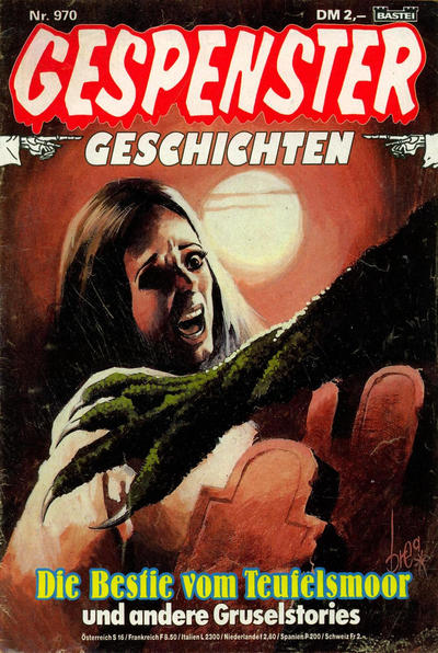 Cover for Gespenster Geschichten (Bastei Verlag, 1974 series) #970