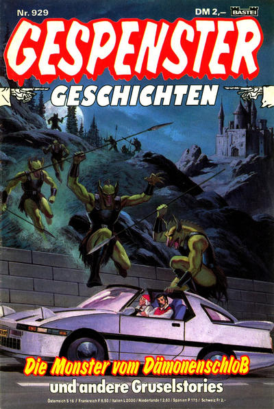 Cover for Gespenster Geschichten (Bastei Verlag, 1974 series) #929