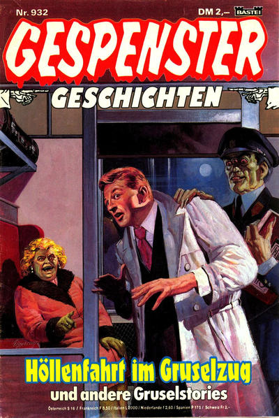 Cover for Gespenster Geschichten (Bastei Verlag, 1974 series) #932
