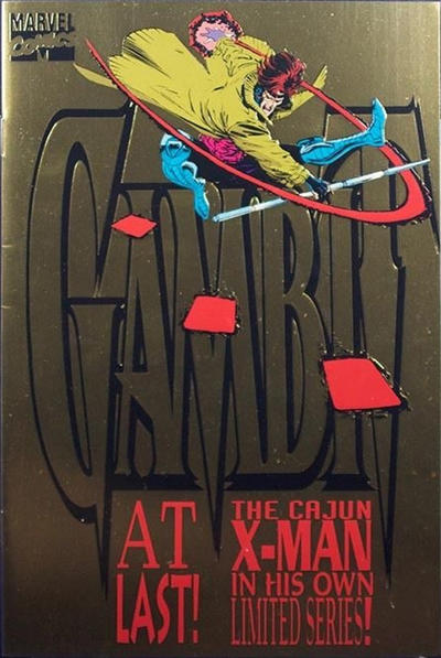 Cover for Gambit (Marvel, 1993 series) #1 [Gold Edition]