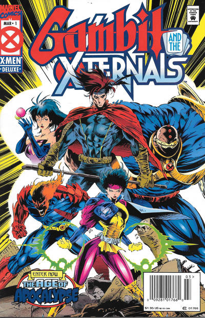Cover for Gambit & The X-Ternals (Marvel, 1995 series) #1 [Newsstand]