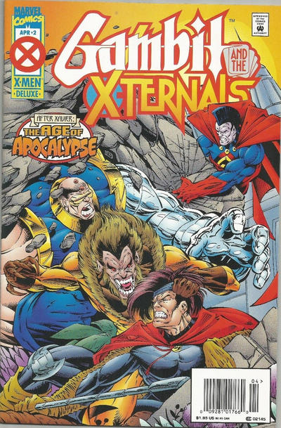 Cover for Gambit & The X-Ternals (Marvel, 1995 series) #2 [Newsstand]