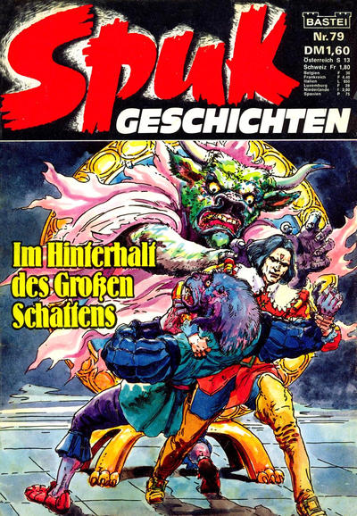 Cover for Spuk Geschichten (Bastei Verlag, 1978 series) #79
