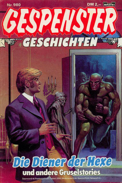 Cover for Gespenster Geschichten (Bastei Verlag, 1974 series) #980