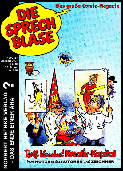 Cover for Die Sprechblase (Norbert Hethke Verlag, 1978 series) #210