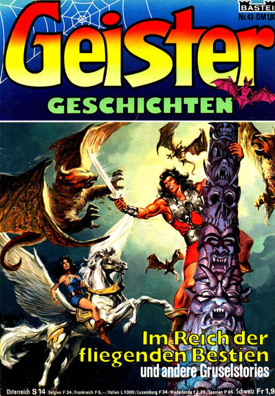 Cover for Geister Geschichten (Bastei Verlag, 1980 series) #43