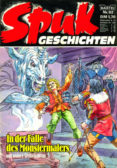 Cover for Spuk Geschichten (Bastei Verlag, 1978 series) #92