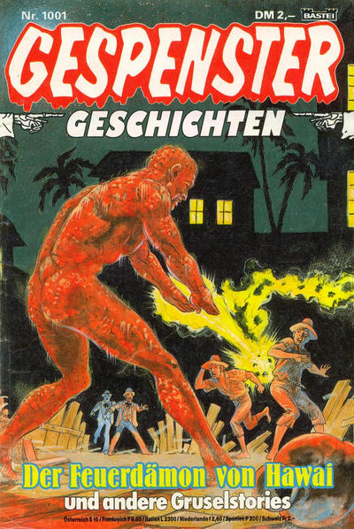 Cover for Gespenster Geschichten (Bastei Verlag, 1974 series) #1001