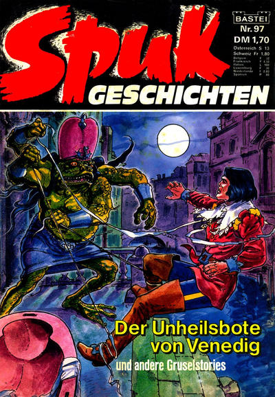 Cover for Spuk Geschichten (Bastei Verlag, 1978 series) #97