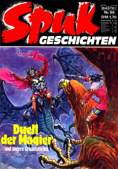 Cover for Spuk Geschichten (Bastei Verlag, 1978 series) #98