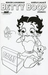 Cover Thumbnail for Betty Boop (2016 series) #2 [Exclusive BAM! Box Black & White cover]