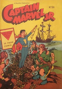 Cover Thumbnail for Captain Marvel Jr. (L. Miller & Son, 1950 series) #56