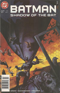 Cover Thumbnail for Batman: Shadow of the Bat (DC, 1992 series) #71 [Newsstand]